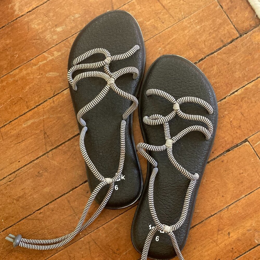 Sanuk adventure sandals - Black Women's 6